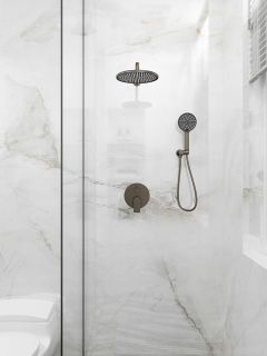 Встраиваемая душевая система LICATA, Графит брашинг